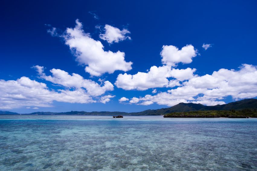 夏の川平湾